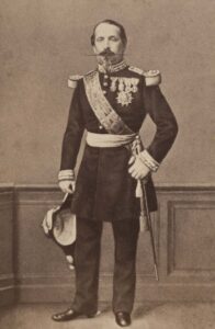 Herrenporträt von Kaiser Napoleon III.
