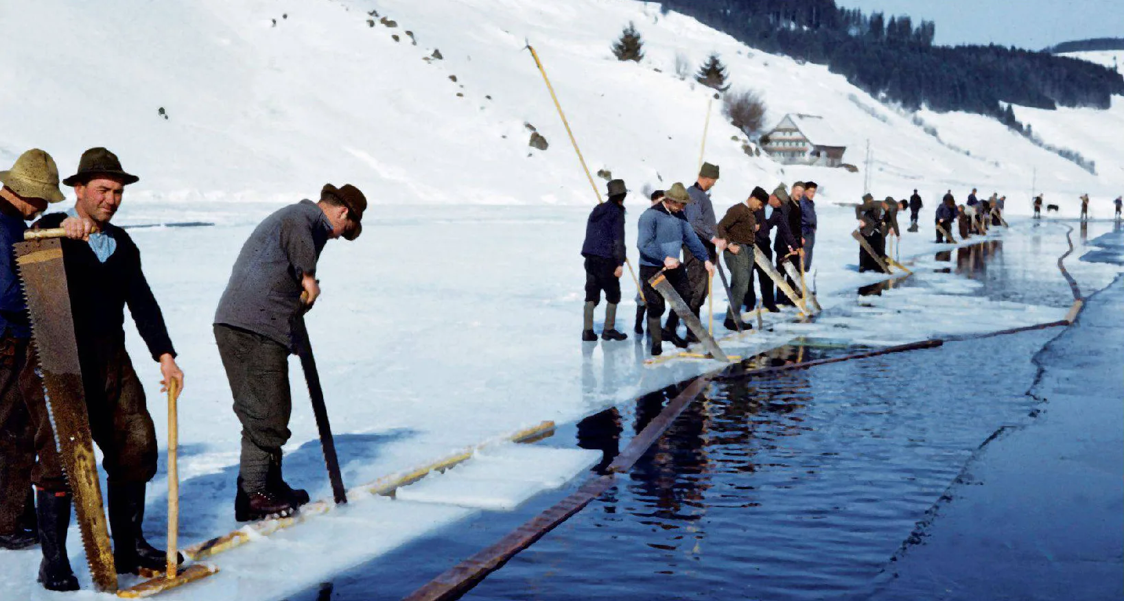 «Ischä» in Rothenthurm, 1958.