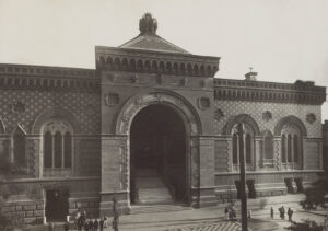 The New Stock Exchange, now the Philharmonic Theatre in Odesa, built by Aleksandr Bernardazzi, around 1894-1899.