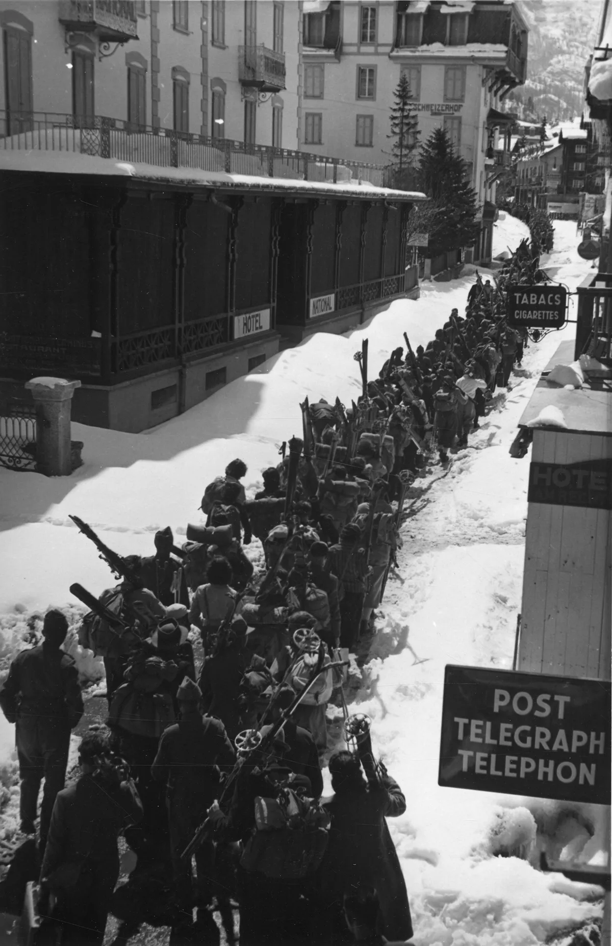 Das grosse Osterskilager 1941 der Naturfreunde in Zermatt sorgte für Aufsehen.