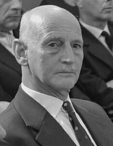 Porträt von Otto Frank, 1961.