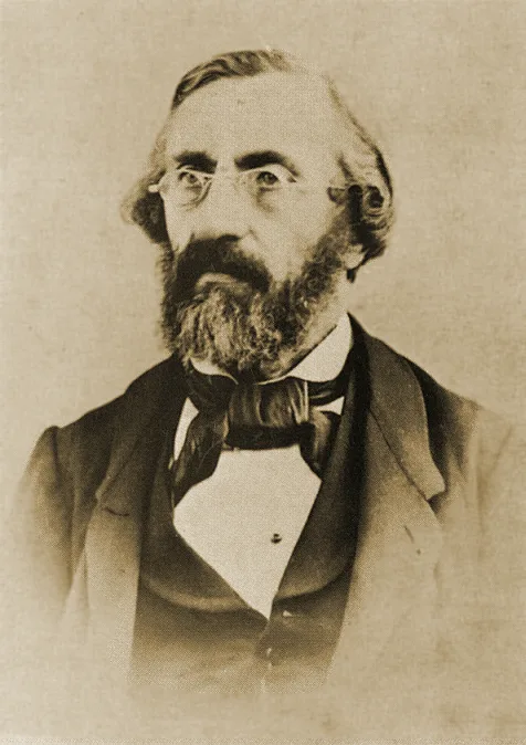 Otto Möllinger um 1857.