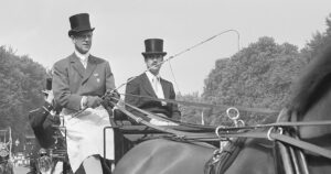Le prince Philip était passionné par les chevaux, ce qui l’amena en Suisse à plusieurs reprises. Ici à Zoug en 1981.
