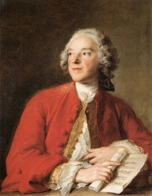 Pierre Augustin Caron de Beaumarchais im Alter von 23 Jahren. Gemälde von Jean-Marc Nattier.