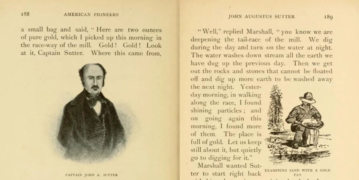 American Pioneers, Buch, 1905.