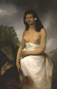 Portrait of Princess Poedua of Ra’iatea, around 1782.