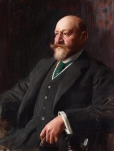 Painting of Ernest Cassel, 1907.