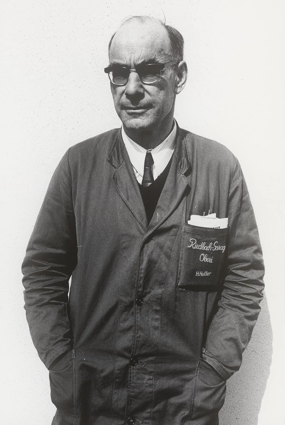 Der ehemalige Spanienkämpfer Hans Hutter, fotografiert in den 1970er-Jahren.