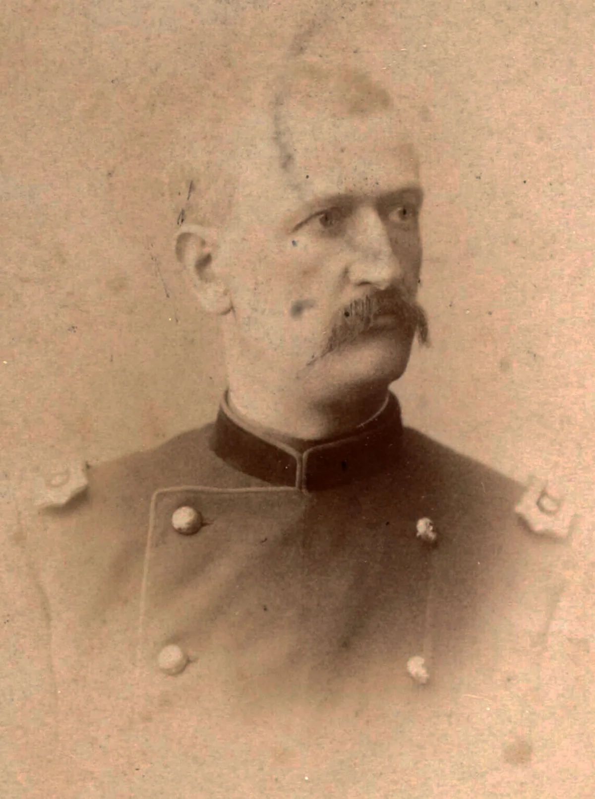 Porträt von Jules Dumur, um 1880.