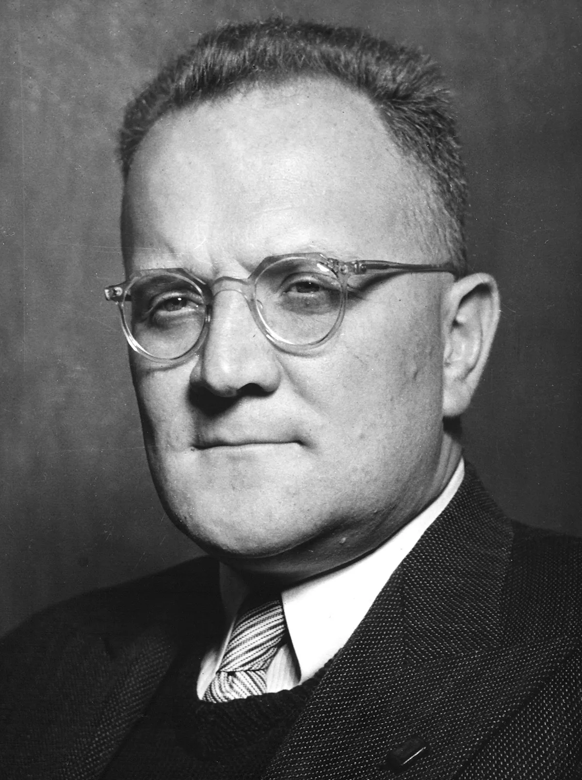 Marcel Beck, hier auf eine Bild von 1965, hegte bereits früh die Hoffnung auf ein baldiges Ende des Zweiten Weltkriegs.