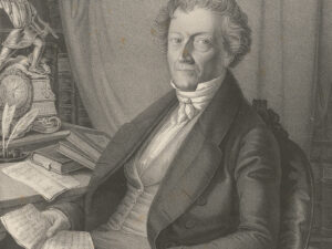 Portrait du Docteur Jakob Robert Steiger, en 1845.