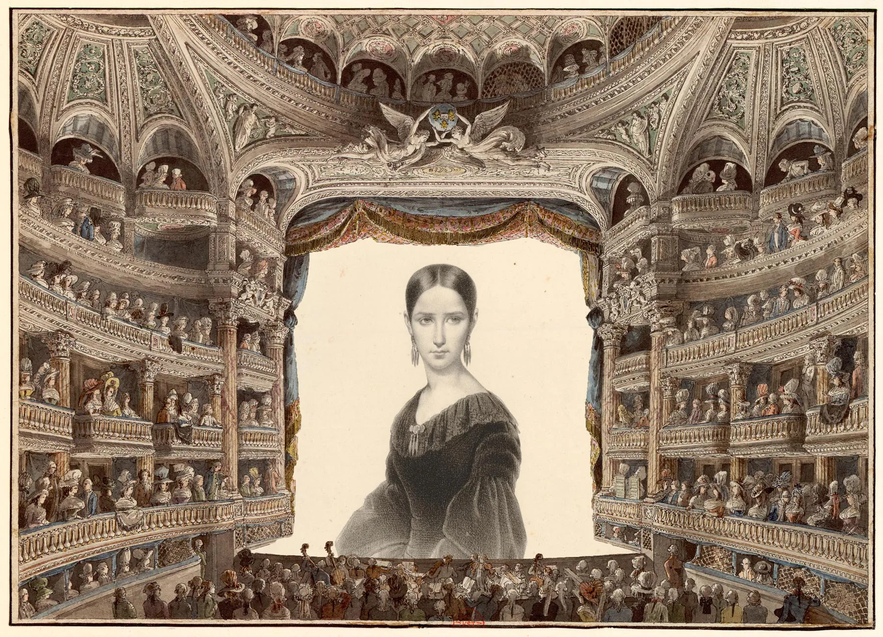 Sie schaffte es auf die grossen Bühnen ihrer Zeit: Rachel Félix, geboren in Mumpf im Kanton Aargau.