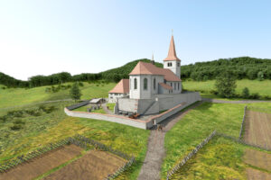 Reconstruction of the Marian shrine in Oberbüren.