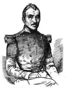 Porträt von Oberst Louis Rilliet-de Constant, 1848.