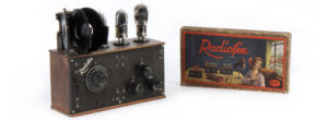 ‘Radiofee II’ do-it-yourself tube radio kit, 1923.
