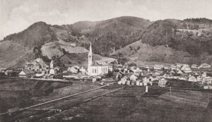 Blick auf Rothenthurm, um 1921.