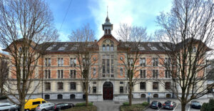 Säli school building in Lucerne, built in 1898 following a nationwide competition: a school building that embodies the Zeitgeist.