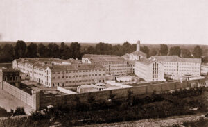 The San Vittore prison in a photograph from around 1880.
