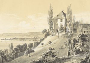 Louis-Napoléon quitta le château d’Arenenberg...