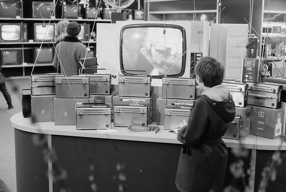 Das Shopping Center in Spreitenbach, 1970.