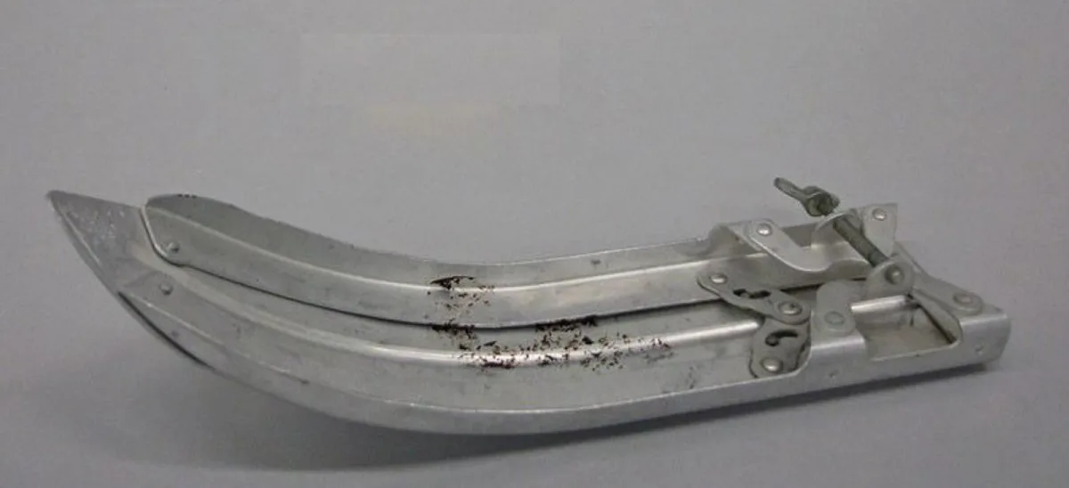 Replacement tip for broken skis.