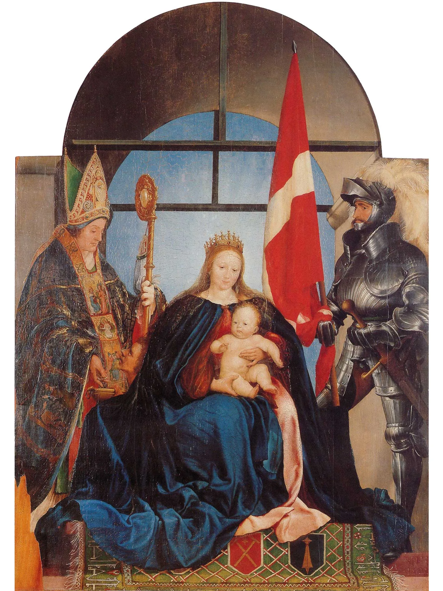 Die «Darmstädter Madonna» (links) und die «Solothurner Madonna», die 1526 bzw. 1522 entstanden.