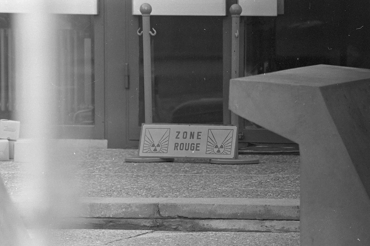 Nach dem Unfall vom 21. Januar 1969 wurde das Gelände rund um das AKW Lucens zur Sperrzone.