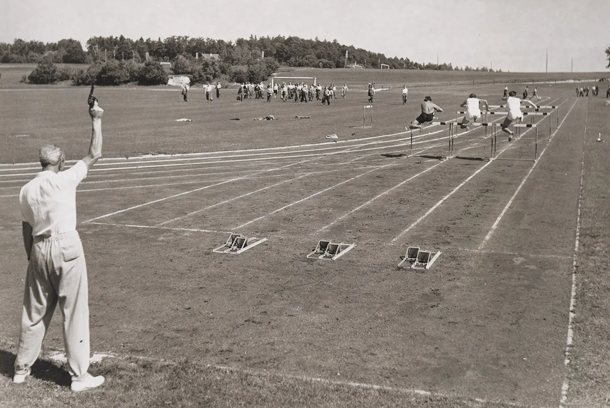 Die Sportschule in Magglingen, 1940er-Jahre.