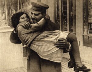 Stalin’s only daughter Svetlana, seen here on a photo taken in 1935, left Western diplomats in a predicament.