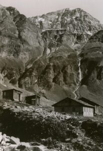 The Polish soldiers on Grossalp lived in very basic conditions without sanitary facilities.