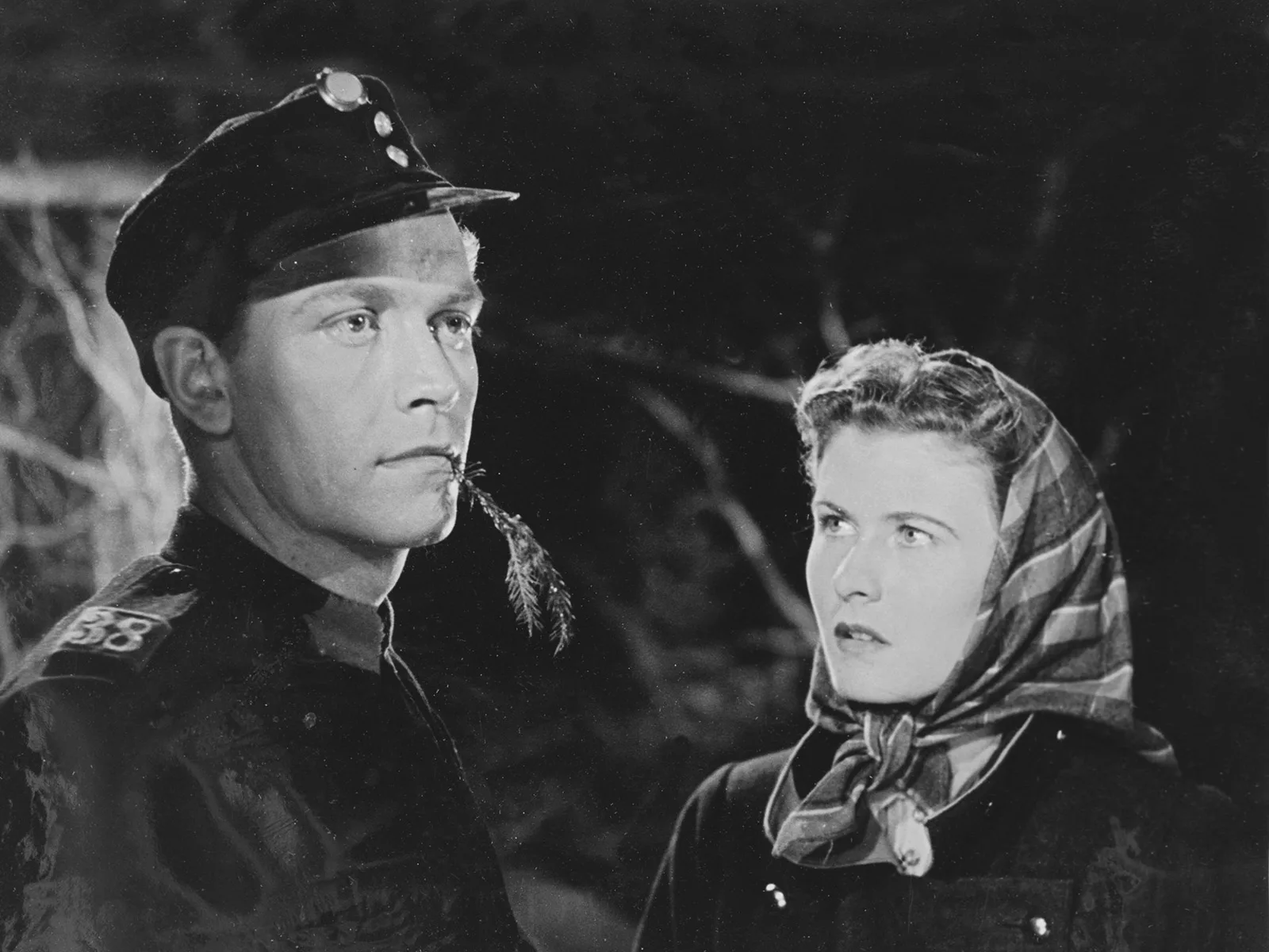 Szene aus dem Film «Gilberte de Courgenay» mit Anne-Marie Blanc. 