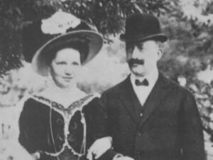 New wife, new happiness: in 1907 Leopold married Maria Ritter, another former prostitute.