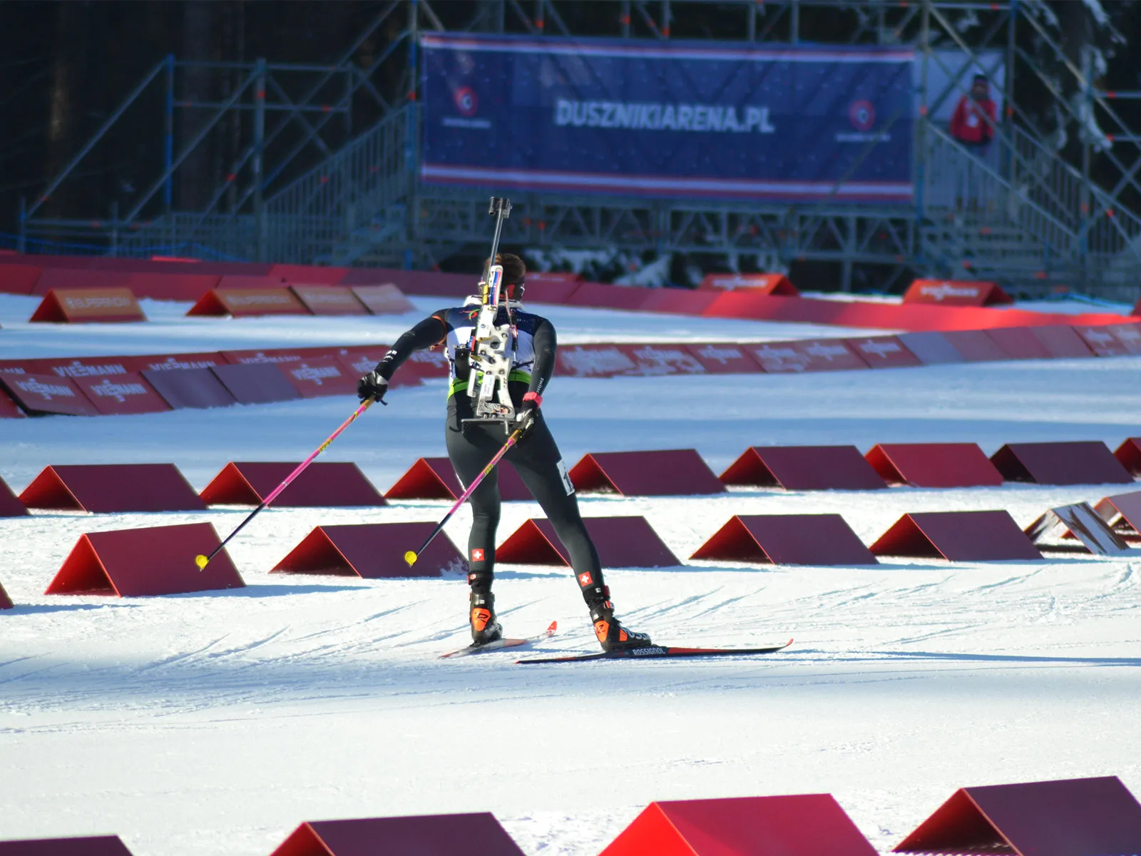Die Bündnerin Aita Gasparin gehört seit 2011 zum Schweizer Biathlon-Nationalkader.