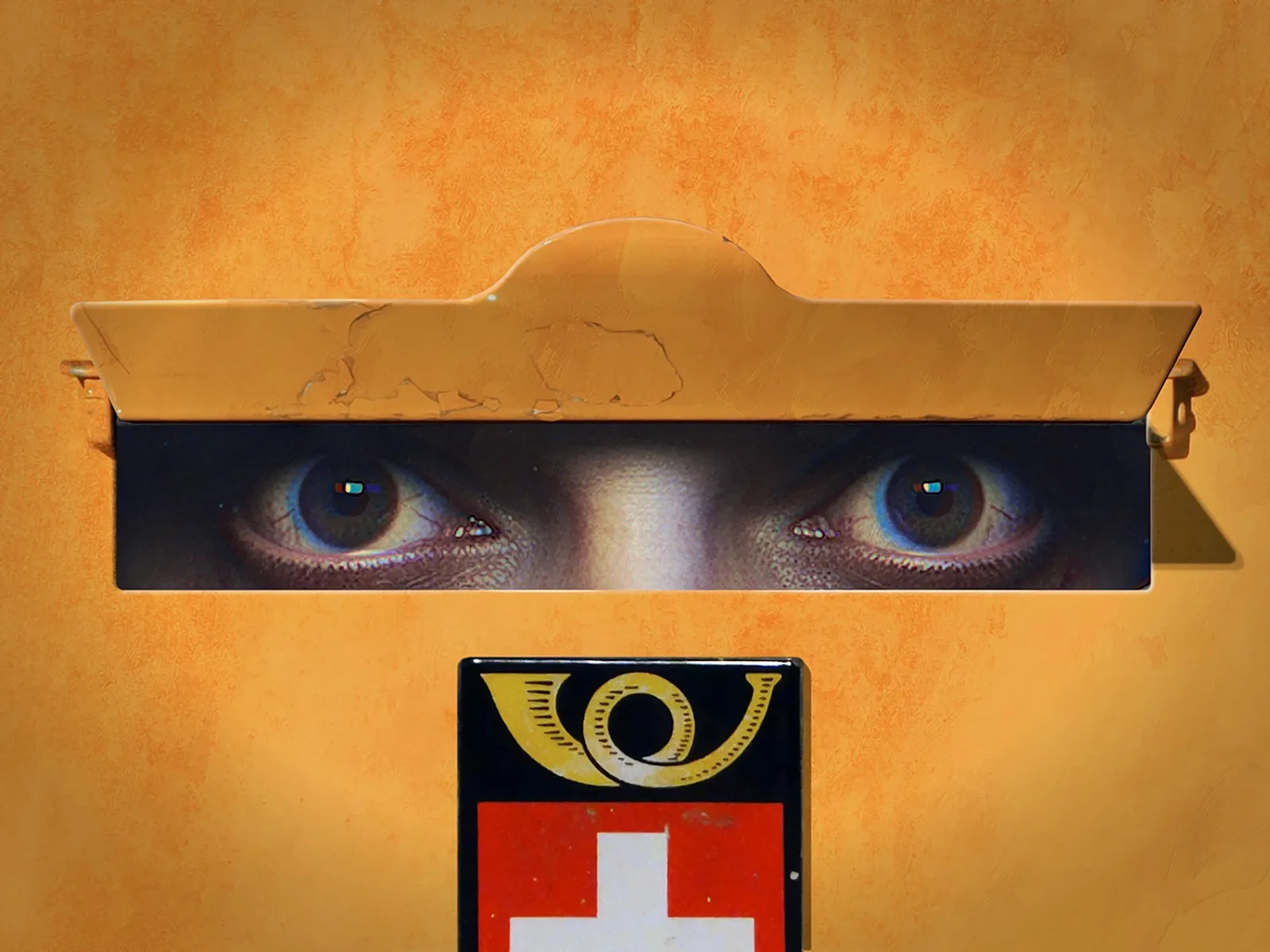 Die Post liest mit. Ab dem 20. Jahrhundert suchte sie vor allem Botschaften, die mit geheimer Tinte geschrieben wurden. Illustration von Marco Heer.