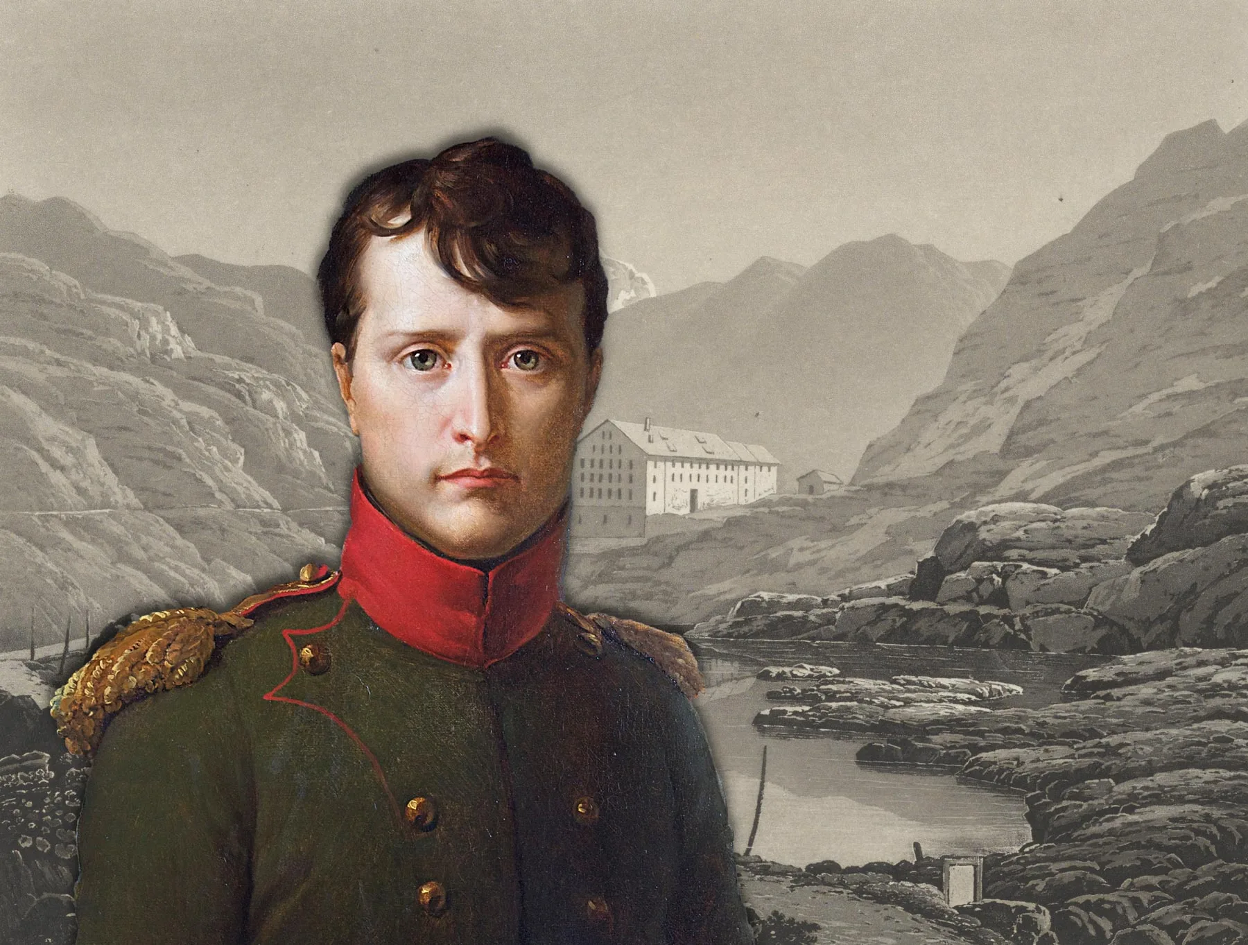 Liess seine Alpenüberquerung verewigen: Napoleon Bonaparte.
