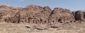 Die Königlichen Gräber in Petra, Jordanien.