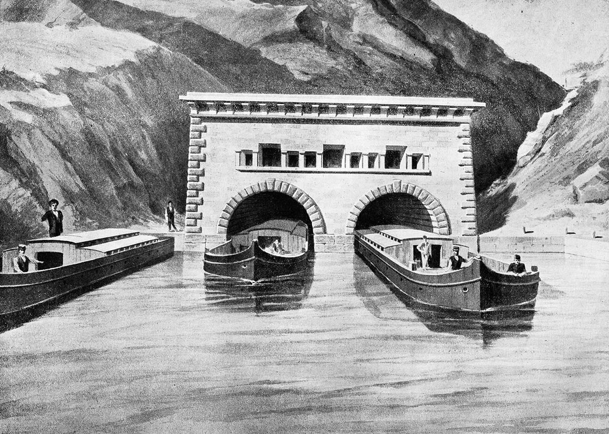 The dream of an alpine waterway – Swiss National Museum - Swiss history ...