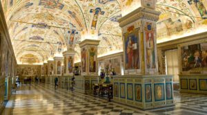 The Vatican Library: replete with treasures coveted by the Nazis.