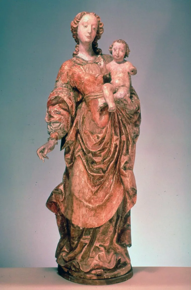 Jean-François Reyffs Skulptur «Vierge à l’Enfant», um 1640.