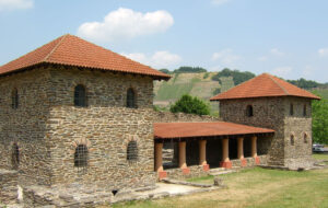 Une villa rusticana du IIe siècle après Jésus-Christ.