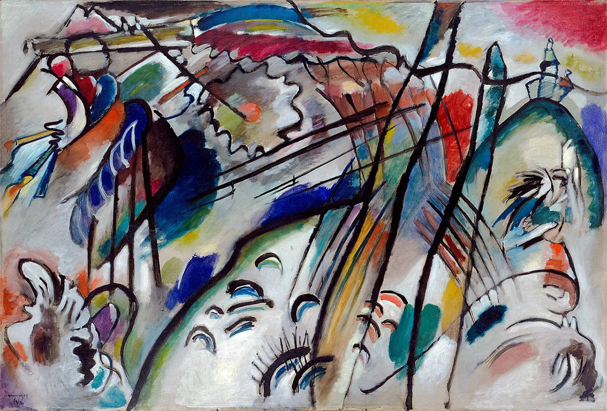 Wassily Kandinskys Improvisation 28 von 1912