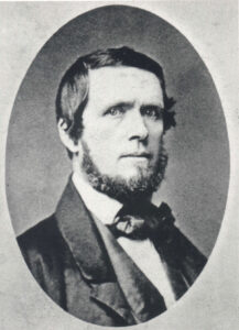 Porträtfotografie von Wilhelm Weitling, 1840er-Jahre.
