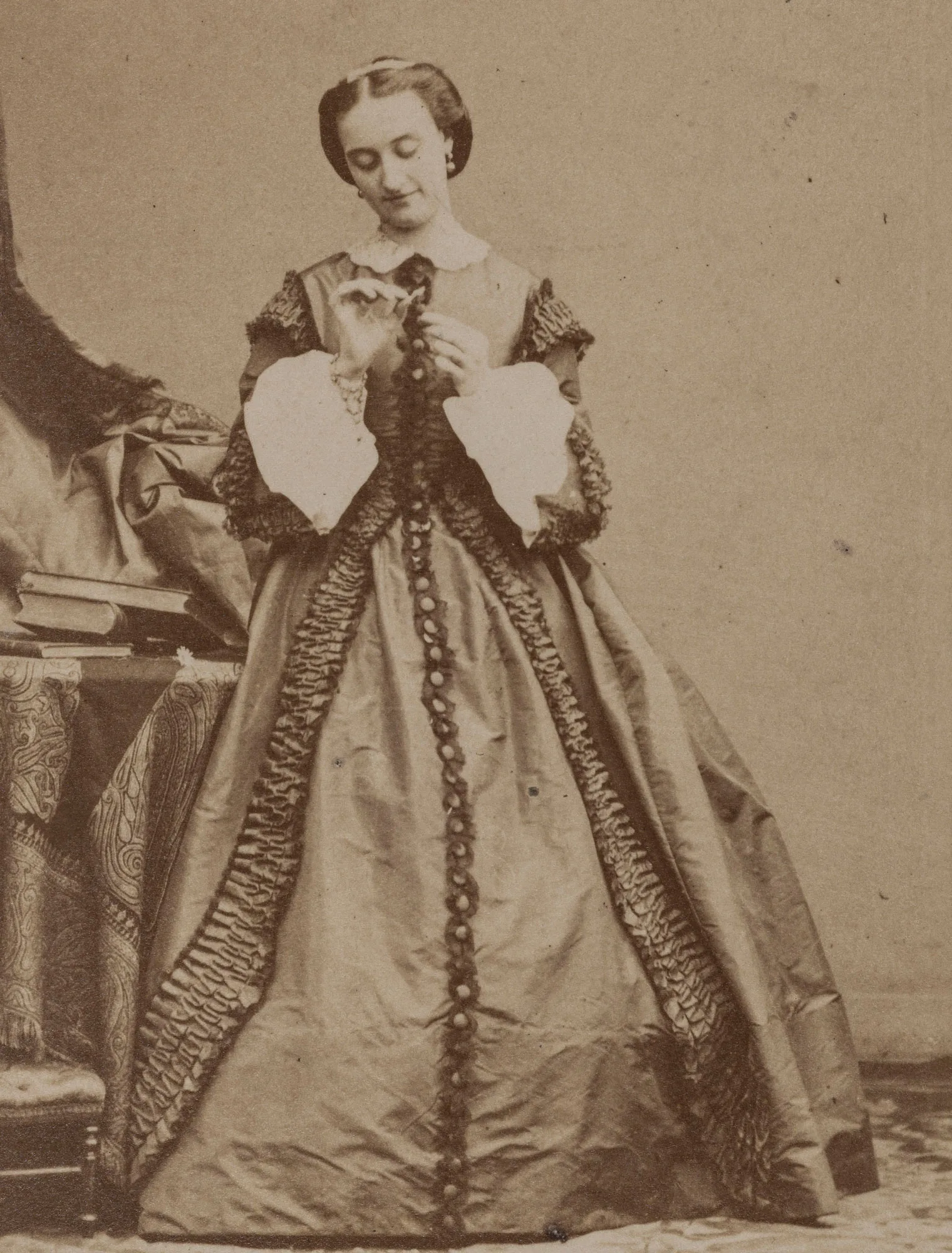 Die amerikanische Violistin Eliza Parker, auch bekannt als Madame Musard, war für viele Jahre Wilhelms Favoritin. Mit ihr reiste er 1868 nach Thun.
