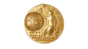 WM-Medaille von 1947.