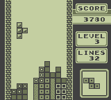 Tetris Game Boy Gameplay